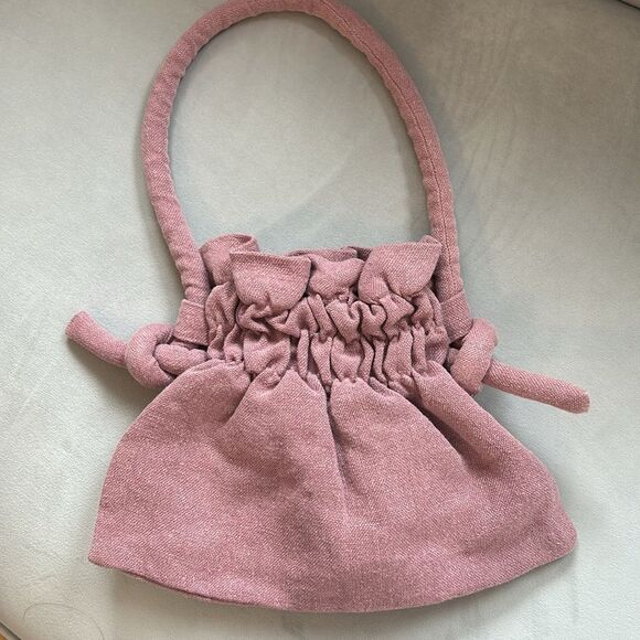 Cefer Rose Colored Shoulder Bag - Picture 1 of 6